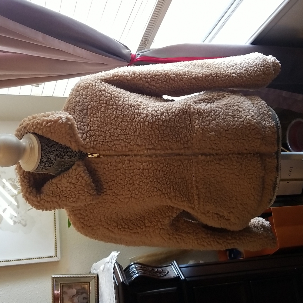 Sherpa teddy jacket🧸